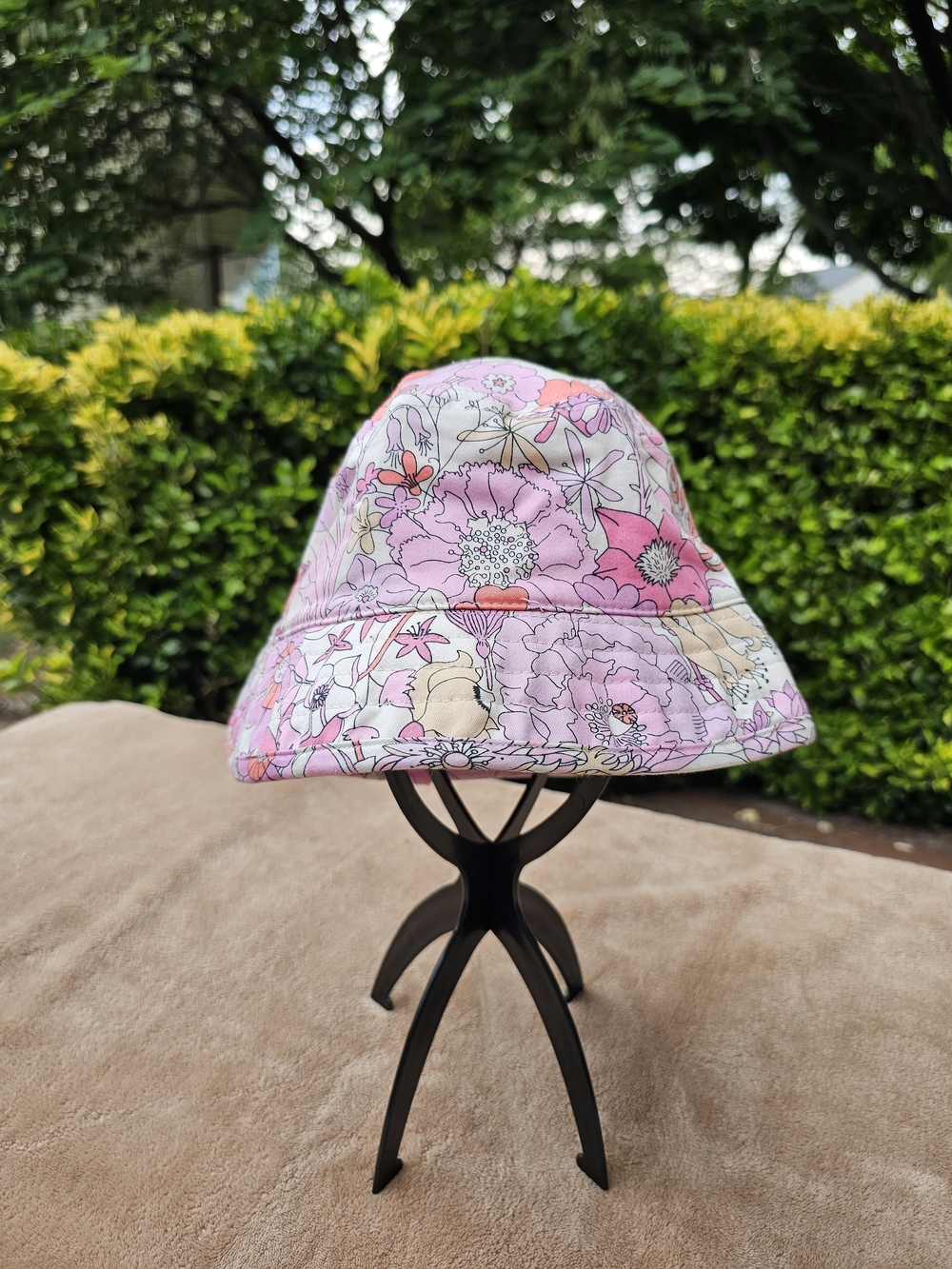 Liberty of London Pink Floral Bucket Hat